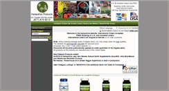 Desktop Screenshot of hampshireproducts.com